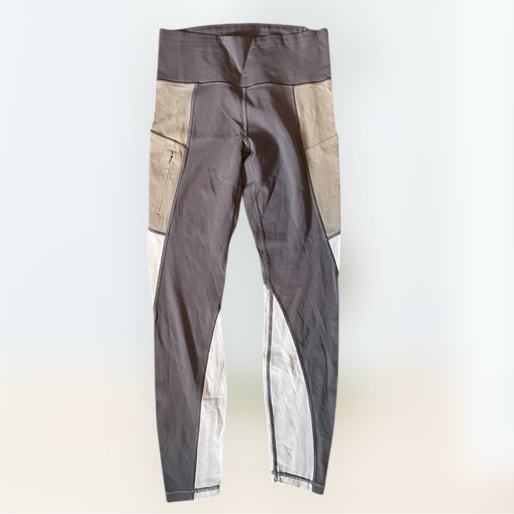 Athleta Multi-Tone Leggings with Pockets